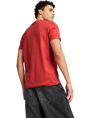 Puma Red Essentials 2 Color No.1 Logo Tee