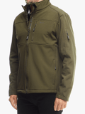 Jeep Mens Core Softshell Jacket Olive