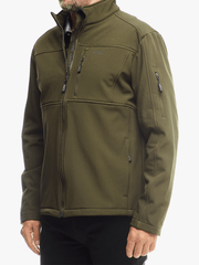 Jeep Mens Core Softshell Jacket Olive