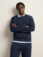 Polo Mens Essential Fleece Sweater In Navy
