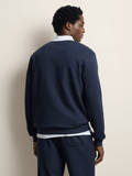 Polo Mens Essential Fleece Sweater In Navy