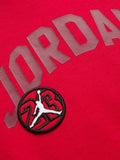 Jordan Boys MJ Dynasty Crew Neck Sweatshirt In Red