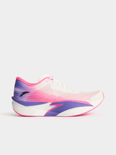 Anta Womens C202 6 Running Shoes In White/Purple/Pink