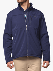 Jeep Mens Core Softshell Jacket Navy