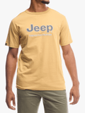 Jeep Mens Core Applique T-Shirt In Khaki