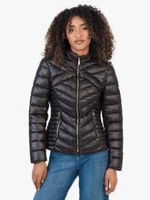 Sissy boy Womens Cropped Puffer Jacket Ravilla In Black