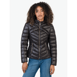 Sissy boy Womens Cropped Puffer Jacket Ravilla In Black