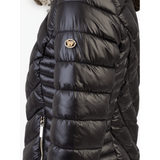 Sissy boy Womens Cropped Puffer Jacket Ravilla In Black