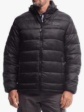Jeep Mens Core Long Sleeve Puffer Jacket Black