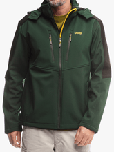 Jeep Mens Supporters Softshell Jacket Green