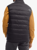 Jeep Mens Core Sleeveless Puffer Jacket Black