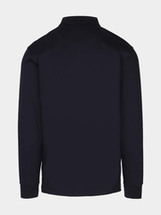 Pringle Mens Donald Long Sleeve Golfer In Navy