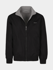 Pringle Mens Larry Reversible Jacket In Black And Grey