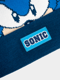 Boys One Up Up Beanie Sonic Light Blue