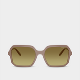 Vogue Womens Green Lens Sunglasses In Nude