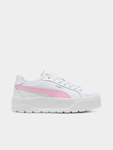 Puma Womens Karmen II L Sneakers In White And Pink