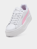 Puma Womens Karmen II L Sneakers In White And Pink