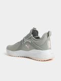 Puma Womens Softride Karma Animal Shoes In Gray Echo/Jasmine Flowers