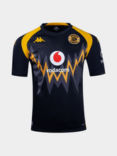Kappa Kaizer Chiefs Mens Kombat 2027 Away T-Shirt In Black Multi