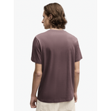 Puma Mens Essentials Small No.1 Logo Centered Short Sleeves T-Shirt In Rich Cocoa