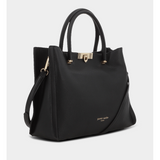 Pierre Cardin Martine Top Handle Bag In Black