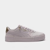 Puma Carina 3.0 Charm Jr Shoes In Pink & Gold