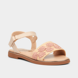 Little Miss Black Kids Heavenly 1 Sandals In Pink