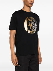 Just Cavalli 76Oahg05 Cj300 Cotton T-Shirt Black