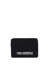 Karl Lagerfeld K-RSG Nylon Briefcase In Black