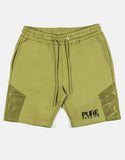 Pure Premium Strapin Shorts In Olive