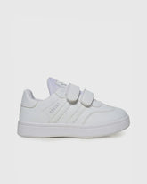 Soviet Unisex Infants Vespa Low Cut Casual Sneakers In White Mono