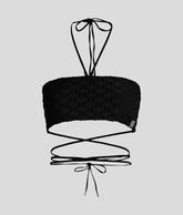 Karl Lagerfeld 231W2215 Monogram Bandeau Black
