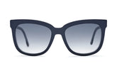 Hugo Boss Blue Frame Sunglasses For Women In Navy