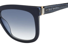 Hugo Boss Blue Frame Sunglasses For Women In Navy
