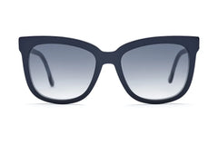 Hugo Boss Blue Frame Sunglasses For Women In Navy