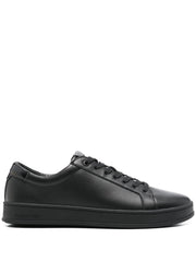 Calvin Klein Mens Low Top Lace Up Shoes In Black