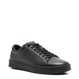 Calvin Klein Mens Low Top Lace Up Shoes In Black
