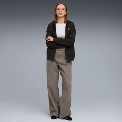 Puma Unisex Ess Small No.1 Logo Comfort Black Fall Sweatshirt