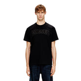 Diesel Mens T-Norm-V10 Regular T-Shirt 9Xx Black