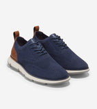 Cole Haan Mens 4Zg Stchlte Oxford Shoes In Navy
