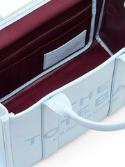 Marc Jacobs Womens The Leather Mini Tote Bag In Blue