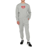Jeep Mens Icon Crew Neck Sweatshirt In Grey