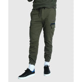 Soviet Mens Largo Ankle Cargo Pants In Fatigue