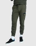Soviet Mens Largo Ankle Cargo Pants In Fatigue