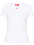 Diesel Ladies T-Ele-Long Slim T-Shirt In White