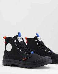 Palladium Mens Pampa Mono Metro Shoes In Black