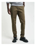 Gant Slim Twill Chinos In Green