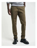 Gant Slim Twill Chinos In Green