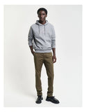 Gant Slim Twill Chinos In Green