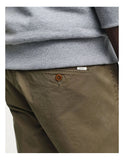Gant Slim Twill Chinos In Green